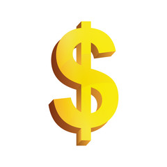 Cash symbol isolated icon vector illustration graphic design