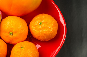 Assortment of exotic fruits