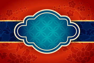 Abstract traditional chinese pattern background