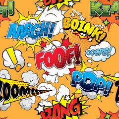 Foof Seamless comics background