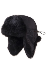 Fur Hat Isolated on White