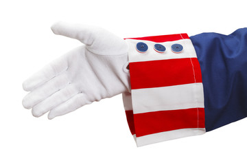 Uncle Sam Hand Shake