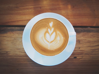 Hot Latte coffee