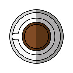 coffee cup drink isolated icon vector illustration design