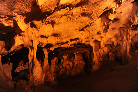 Karain Cave in Antalya, Turkey
