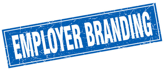 employer branding square stamp