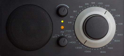 Fototapeta premium Analog Radio in AM mode