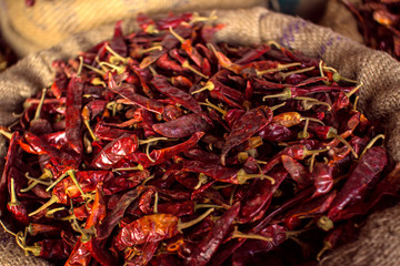 dried chili peppers