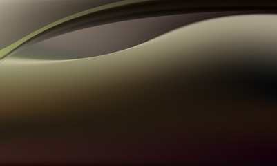 Elegant green silk background shimmers with light and dark waves. Sexual material flowing.