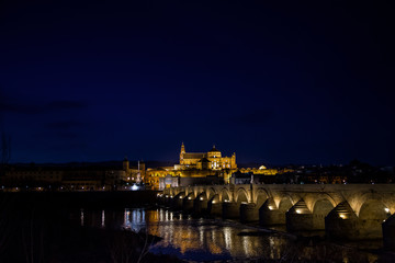 Panor&aacute;mica de C&oacute;rdoba de noche 