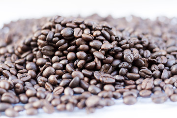 roasted coffee beans, can be used as a background