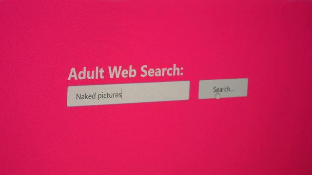 Search for naked pictures on an adult search engine