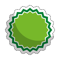 circle seal stamp icon vector illustration design