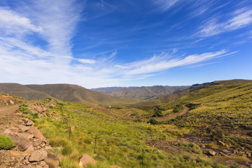 Gravel mountain pass