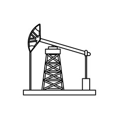 Petroleum oil industry icon vector illustration graphic design