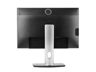 Computer monitor rear view