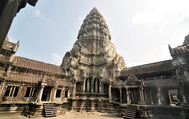 Angkor Wat - Khmer  temple complex in Cambodia

 - obrazy, fototapety, plakaty