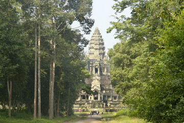 Angkor Wat - Khmer  temple complex in Cambodia

