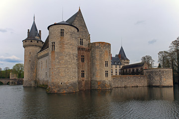 Sully-sur-Loire castle, France 