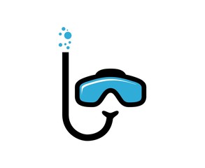 Scuba diving logo