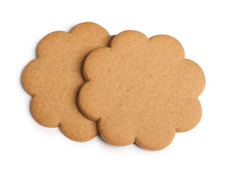 Gingerbread cookies isolated