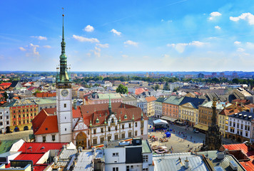 City hall of Olomouc - obrazy, fototapety, plakaty