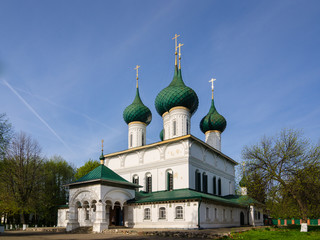 Fototapeta na wymiar Fyodorovskaya Church is a russian orthodox church