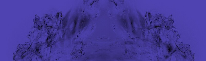 Violette Fantasie in Symmetrie