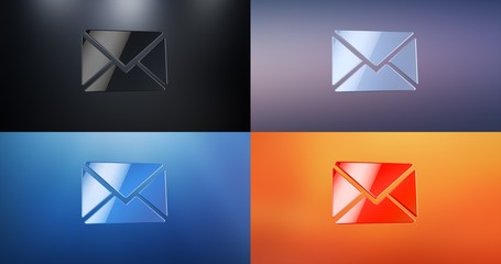 Envelope 3d Icon