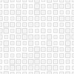 The pattern of a variety of squares on a white background.