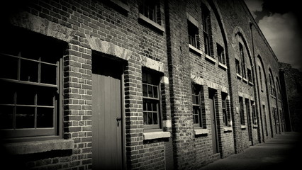 Brick buildings