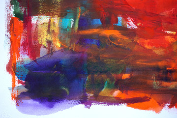 Fototapeta na wymiar abstract watercolor wash background design