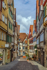 Fototapeta na wymiar street in Tubingen, Germany