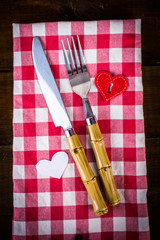 Tableware Valentine's Day