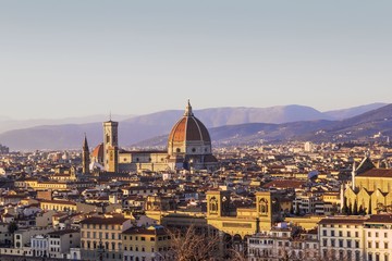 Fototapeta na wymiar Duomo. Basilica di Santa Maria del Fiore. Florence, Italy
