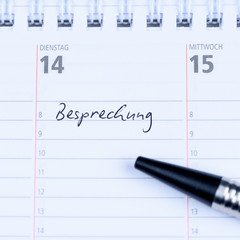 Kalender - Besprechung