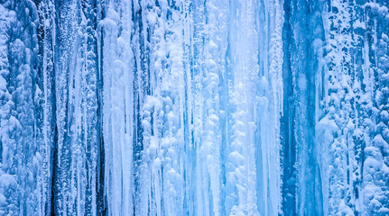 Frozen water background