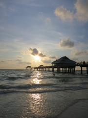 Sonnenuntergang in Naples
