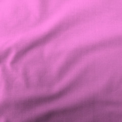 Textur Baumwolle / Stoff in Rosa als Hintergrund