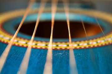 Guitar string vibration 