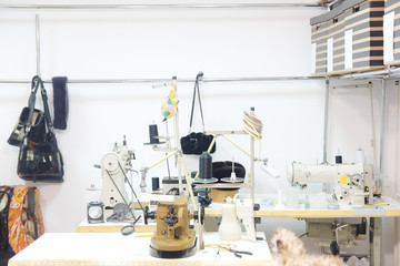 The image of sewing machine
