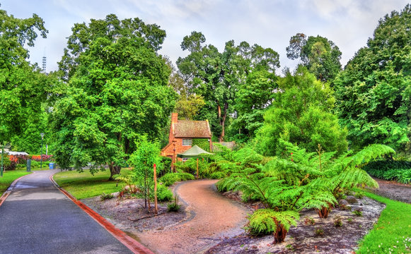 Captain Cook's Cottage in Fitzroy Garden - Melbourne, Australia