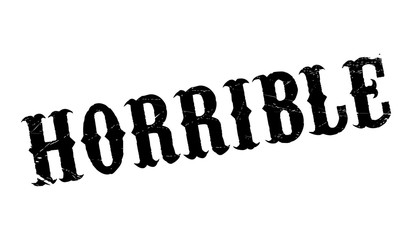 Horrible rubber stamp