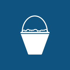 water bucket icon, clean icon to use in web and mobile UI
