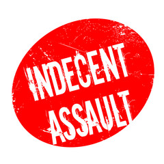 Indecent Assault rubber stamp