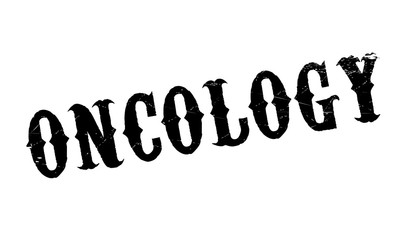 Fototapeta premium Oncology rubber stamp. Grunge design with dust scratches. Effects can be easily removed for a clean, crisp look. Color is easily changed.