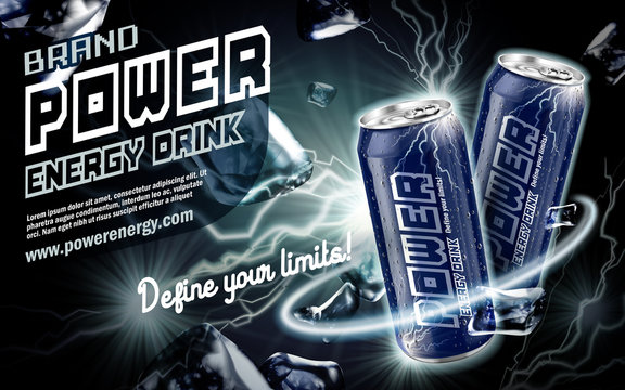 power drink blue
