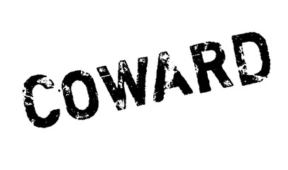Coward rubber stamp