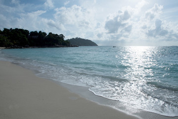 beach and tropical sea