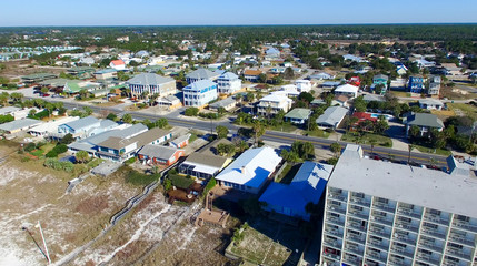 Panama City Beach aerial view, Florida